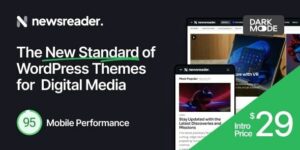 Newsreader Revolutionary WordPress Theme for Digital Media 1.0.2破解版主题