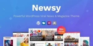 Newsy Viral News Magazine WordPress Theme 2.4.1破解版主题