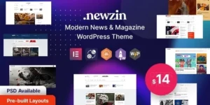 Newzin WordPress Newspaper Magazine Theme 1.0.2破解版主题