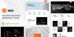 Nex Industrial WordPress Theme 10破解版主题