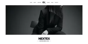Nextex One Page Photography WordPress Theme 1.0破解版主题