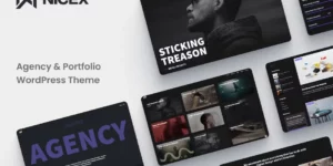 Nicex Creative Portfolio Theme 1.0.3破解版主题