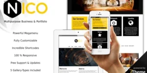 Nico – Multipurpose WordPress Theme 1.11破解版主题