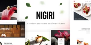 Nigiri Restaurant Theme 1.4破解版主题
