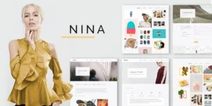 Nina A Minimal and Creative Portfolio WordPress Theme 1.0.2破解版主题