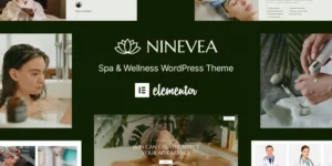 Ninevea Spa Massage Salon Beauty WordPress Theme 1.0.0破解版主题