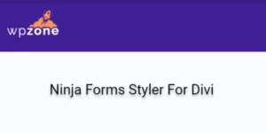 Ninja Forms Styler For Divi 1.0.3破解版插件