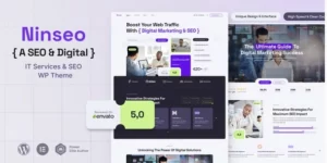 Ninseo IT Services SEO WordPress Theme 1.0.0破解版主题