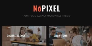 NoPixel Portfolio Agency WordPress Theme 1.0破解版主题