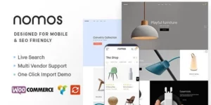 Nomos Modern AJAX Shop Designed For Mobile 2.4.4破解版主题
