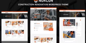 Norcon Construction Renovation WordPress Theme 1.0破解版主题