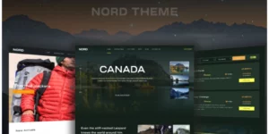Nord Tours and Travel Woocommerce WordPress Theme 3.0.1破解版主题