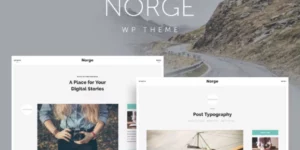Norge Responsive Blog WordPress Theme 1.9破解版主题