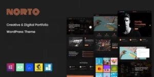 Norto Creative Portfolio WordPress Theme 2.1破解版主题