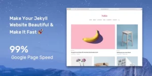 Nubia Minimal Blog and Magazine Jekyll Theme 1.0.8破解版主题