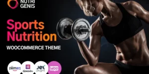 Nutrigenis Sports Nutrition WordPress Theme 1.0.0破解版主题