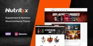 Nutritix Supplement Nutrition WooCommerce Theme 1.1.5破解版主题