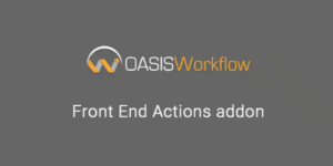 OASIS WORKFLOW FRONT END ACTIONS ADDON 1.7破解版插件