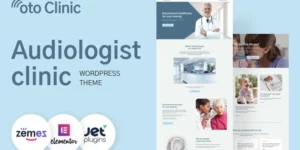 OTO Clinic ENT Specialist WordPress Theme 1.0.0破解版主题