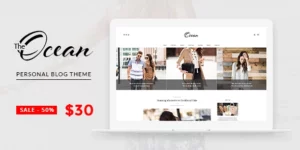 Ocean Exquisite WordPress Blog 1.1破解版主题