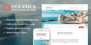 Oceanica WordPress Hotel Theme 2.0.3破解版主题