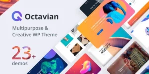 Octavian | Creative Multipurpose WordPress Theme 1.19破解版主题