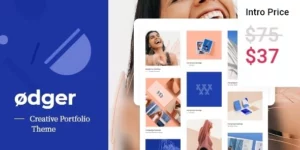 Ødger Creative Portfolio Theme 1.0破解版主题