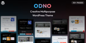 Odno Creative Multipurpose WordPress Theme 1.0破解版主题