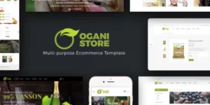 Ogani Organic Food Store Theme for WooCommerce 1.3.2破解版主题