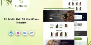 Oilbiotic Hair Oil WordPress Theme WordPress Theme 1.0.0破解版主题