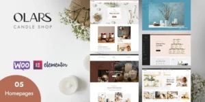 Olars Candle Handmade WooCommerce Theme 1.0.1破解版主题
