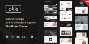 Ollis Architecture Agency Interior Design WordPress Theme 1.3.4破解版主题