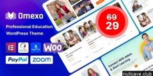 Omexo Education Online Courses WordPress Theme 1.5.5破解版主题