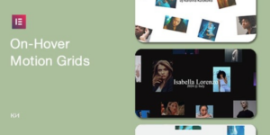 On-Hover Motion Grids for Elementor 1.0.2破解版插件