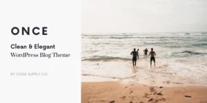 Once Clean Elegant WordPress Blog Theme 1.2.3破解版主题