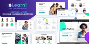 Online Learning Education LMS eLearni 2.6破解版主题