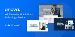 Onova IT Solutions Services WordPress Theme 1.0.3破解版主题