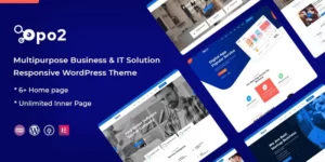 Opo2 Multipurpose Business and It Solution WordPress Theme 1.0.1破解版主题
