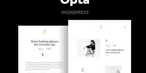 Opta Minimal Portfolio and Photography Theme 1.6破解版主题