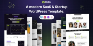 Optix SaaS Startup WordPress Theme 1.1.0破解版主题