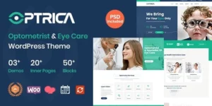 Optrica Optometrist Eye Care WordPress Theme 1.1破解版主题