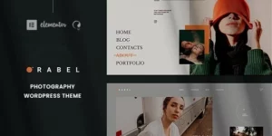 Orabel Photography Portfolio WordPress Theme 1.1.3破解版主题