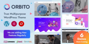 Orbito Creative Agency WordPress Theme 1.3破解版主题