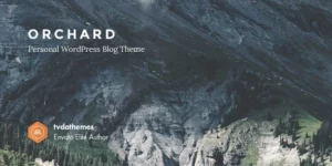 Orchard Personal WordPress Blog Theme 1.0.6破解版主题
