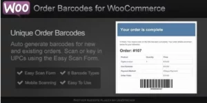 Order Barcodes for WooCommerce 2.9破解版插件