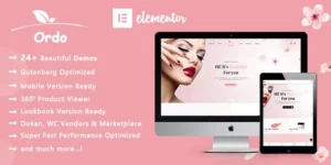 Ordo | Natural Cosmetic WooCommerce WordPress Theme 2.1.0破解版主题