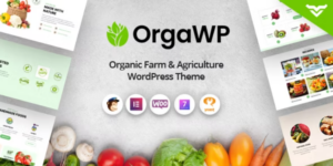 OrgaWP Organic Farm Agriculture WordPress Theme 1.0.0破解版主题
