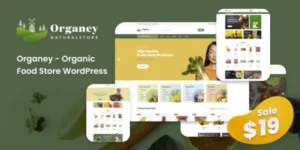 Organey Organic Food WooCommerce WordPress Theme 1.5.1破解版主题