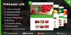 Organic Life Ecology Environmental Theme 3.1破解版主题