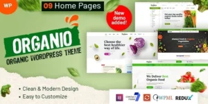 Organio Organic Food Store WordPress 1.5.0破解版主题